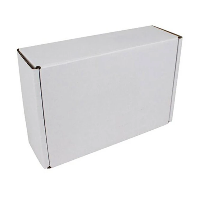Custom Corrugated Box White Shipping Boxes Clothes Mailer Gift Packaging Paper Box Wholesale