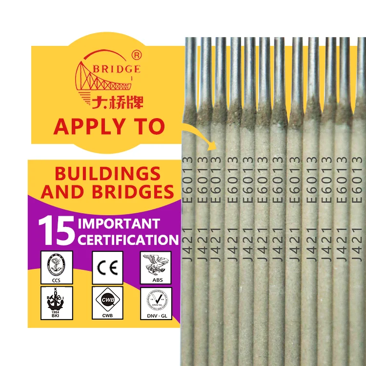 Bridge brand carbon steel welding electrode aws e6013