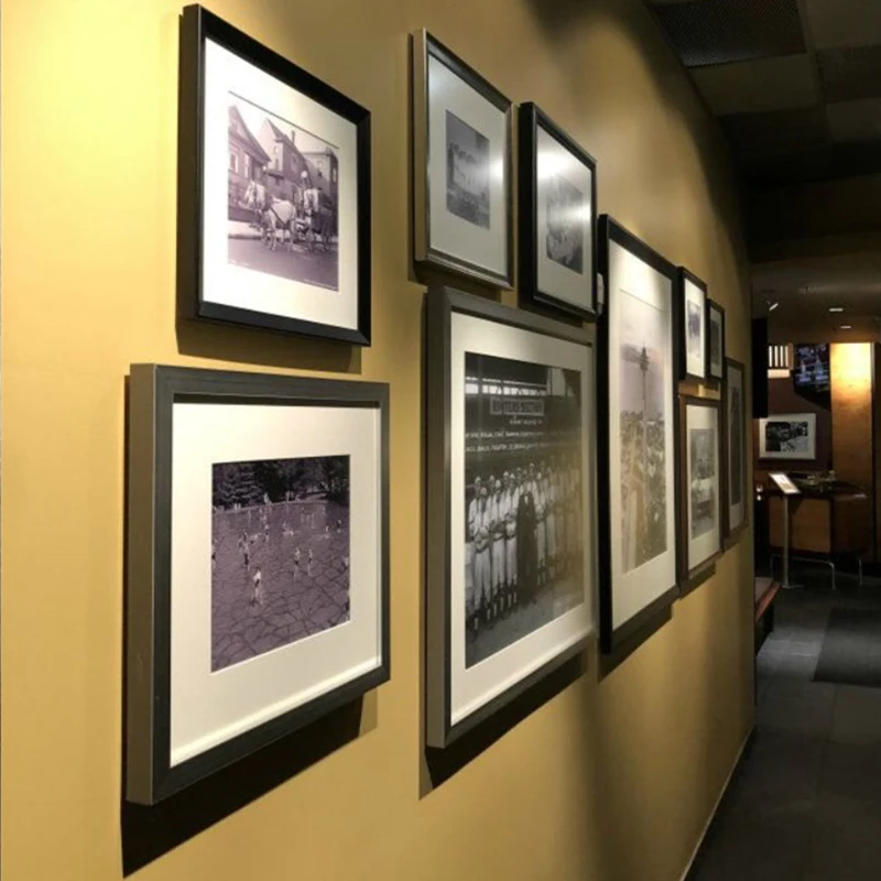 24x36 Inch Wood Picture Photo Frame With Passepartout For Apartment