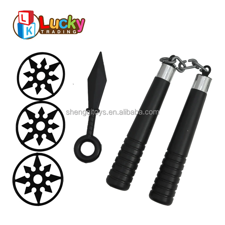 Lucky Toys Halloween Japanese Toy Knife Children Perform Plastic Cosplay Show Weapons Props