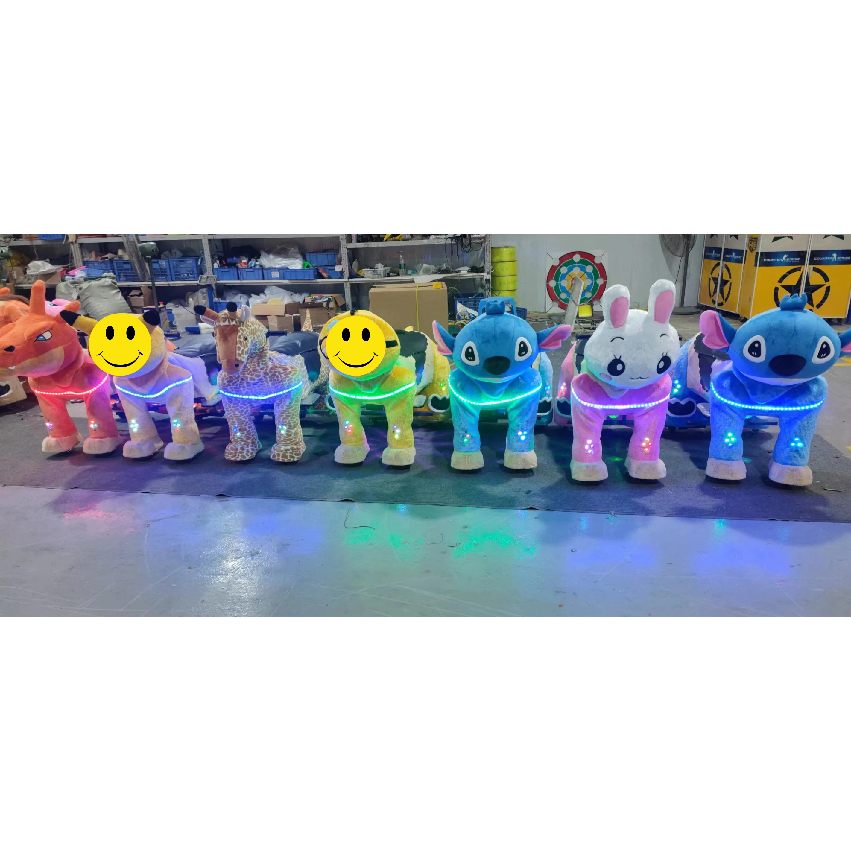 Плюшевый Электрический скутер для животных