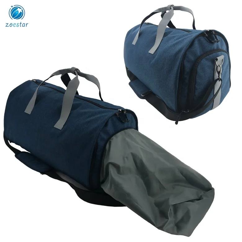 2 In 1 Carry On Travel Suit Holder Duffel with Reflective Handle Convertible Garment Shoulder Bag