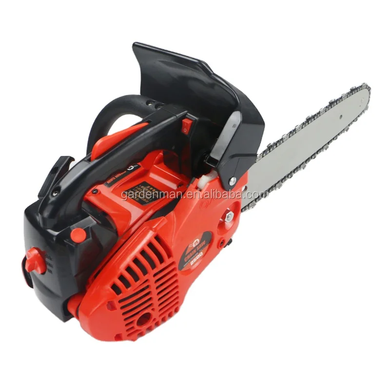 China Manufacturer OEM Chainsaw 25cc 2 Stroke 2500 Gasoline Mini Chain Saw for Tree