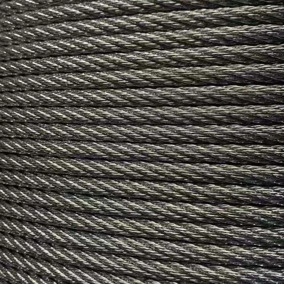 
Hot dip galvanized steel wire 6*7 14mm coated sea fishing rope 