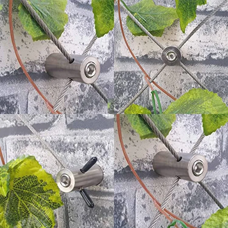 4mm 316 Stainless Steel Wire Rope Trellis For Climbing Plants