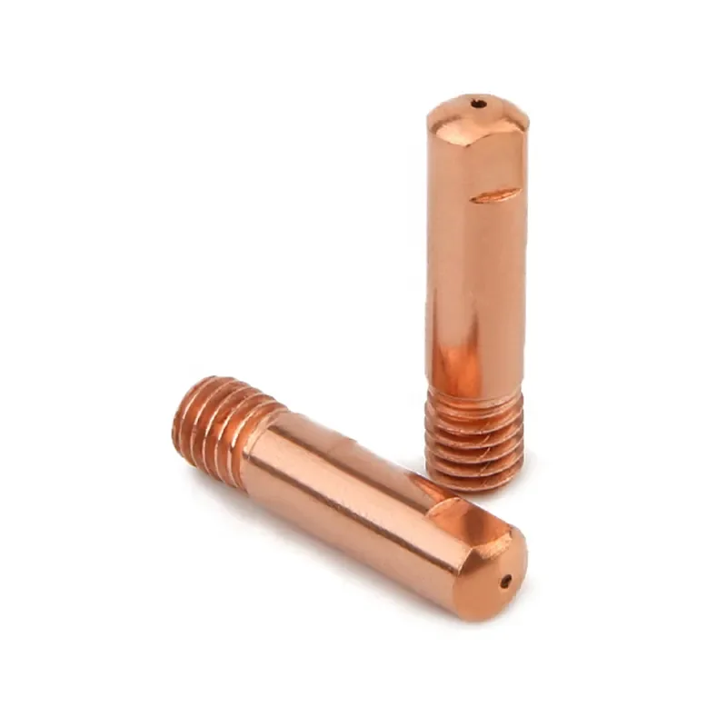 High quality binzel contact tip Cu-E copper welding torch tip mig contact tips for CO2 welding torch
