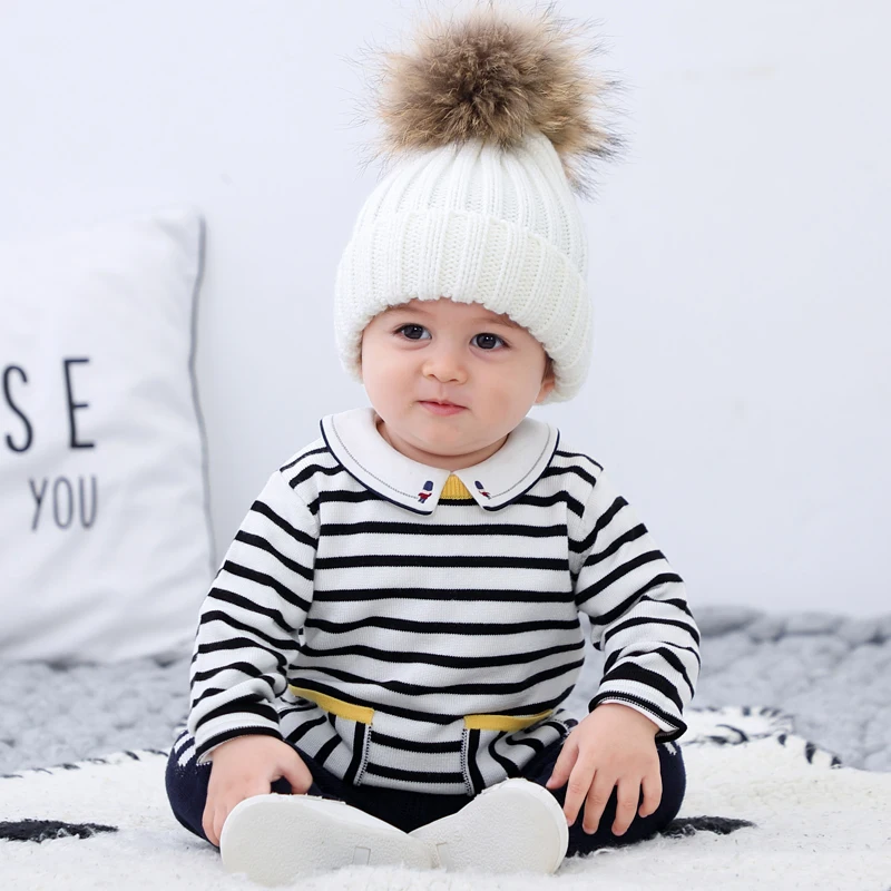 AustinBella/wholesale boutique autumn baby boy clothes baby boy sweater knitted baby clothes knitwear