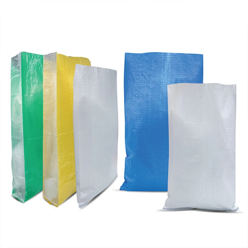 Custom print rice packaging sack 5kg 10kg 25kg 50kg with logo plastic bopp laminated polypropylene 50 kg pp woven bag for rice