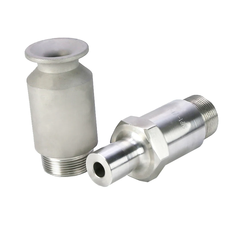 SMP Stainless Steel Quick Cooling Max Passage Full Cone Nozzle