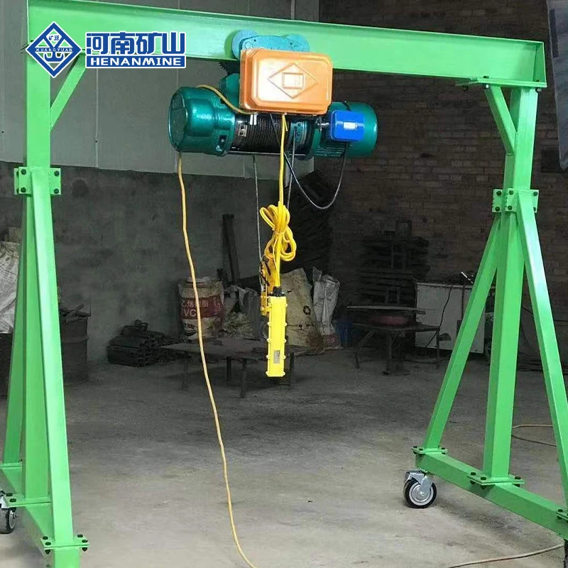China Supplier Direct portable 10 Ton Gantry Crane with Competitive Price