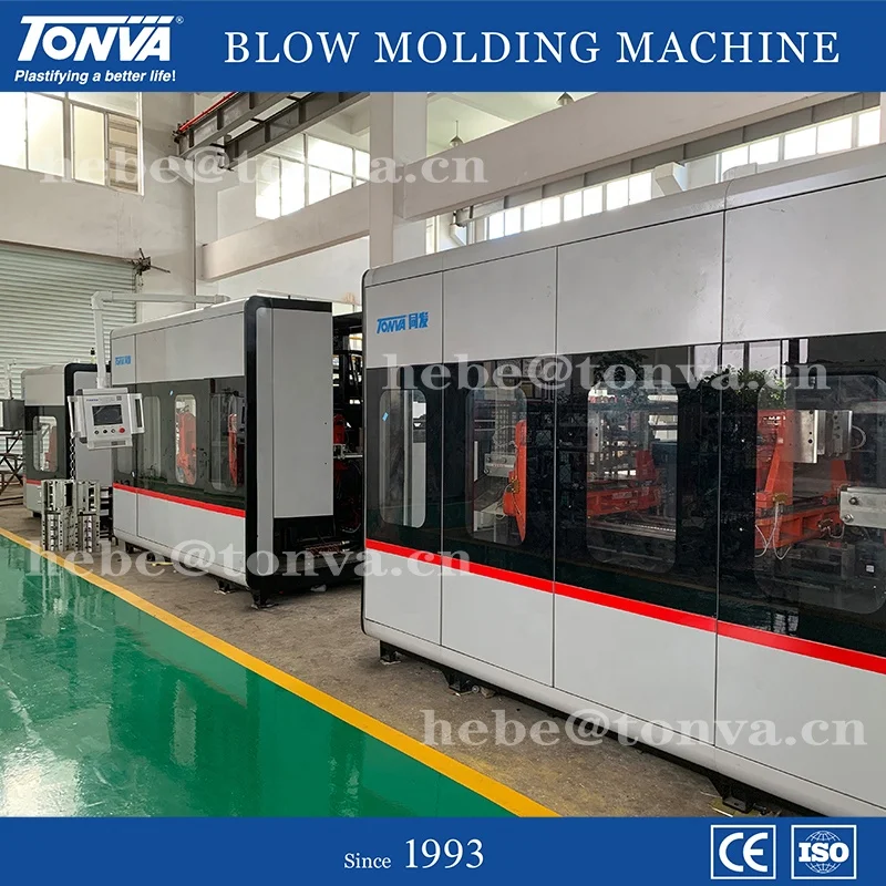 TONVA plastic 30 liters stackable jerrycan bottle barrel making extrusion blow molding machine manufacturer
