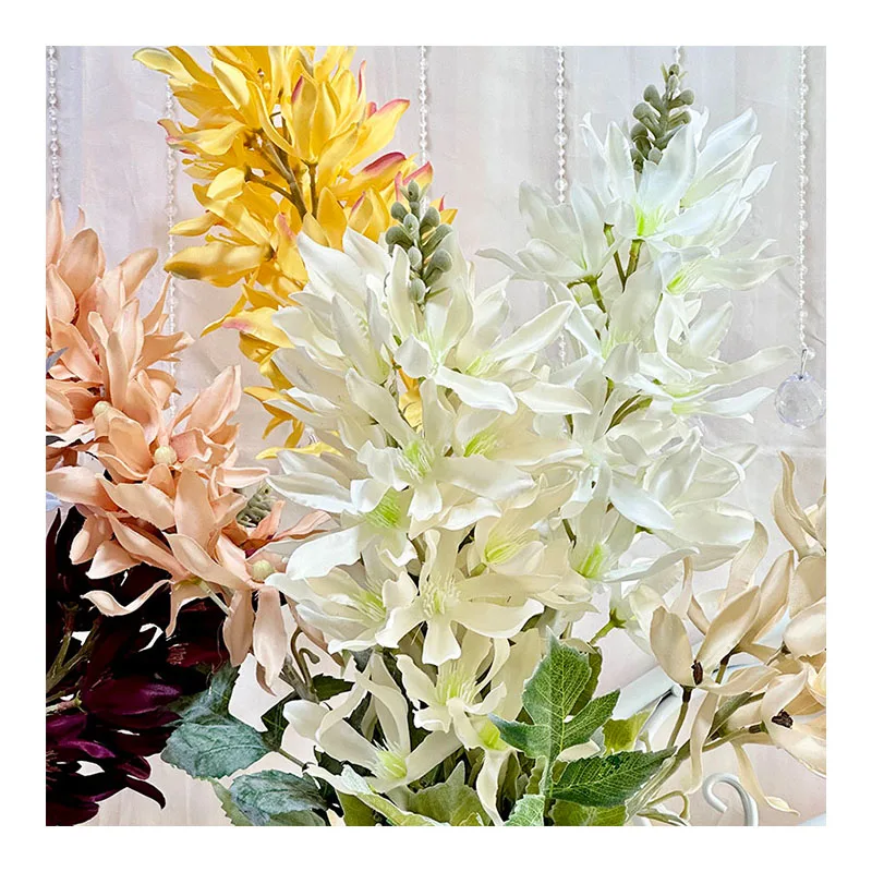With Popular Discount Meichang Qiansi Orchid artificial silk flower for home  decor