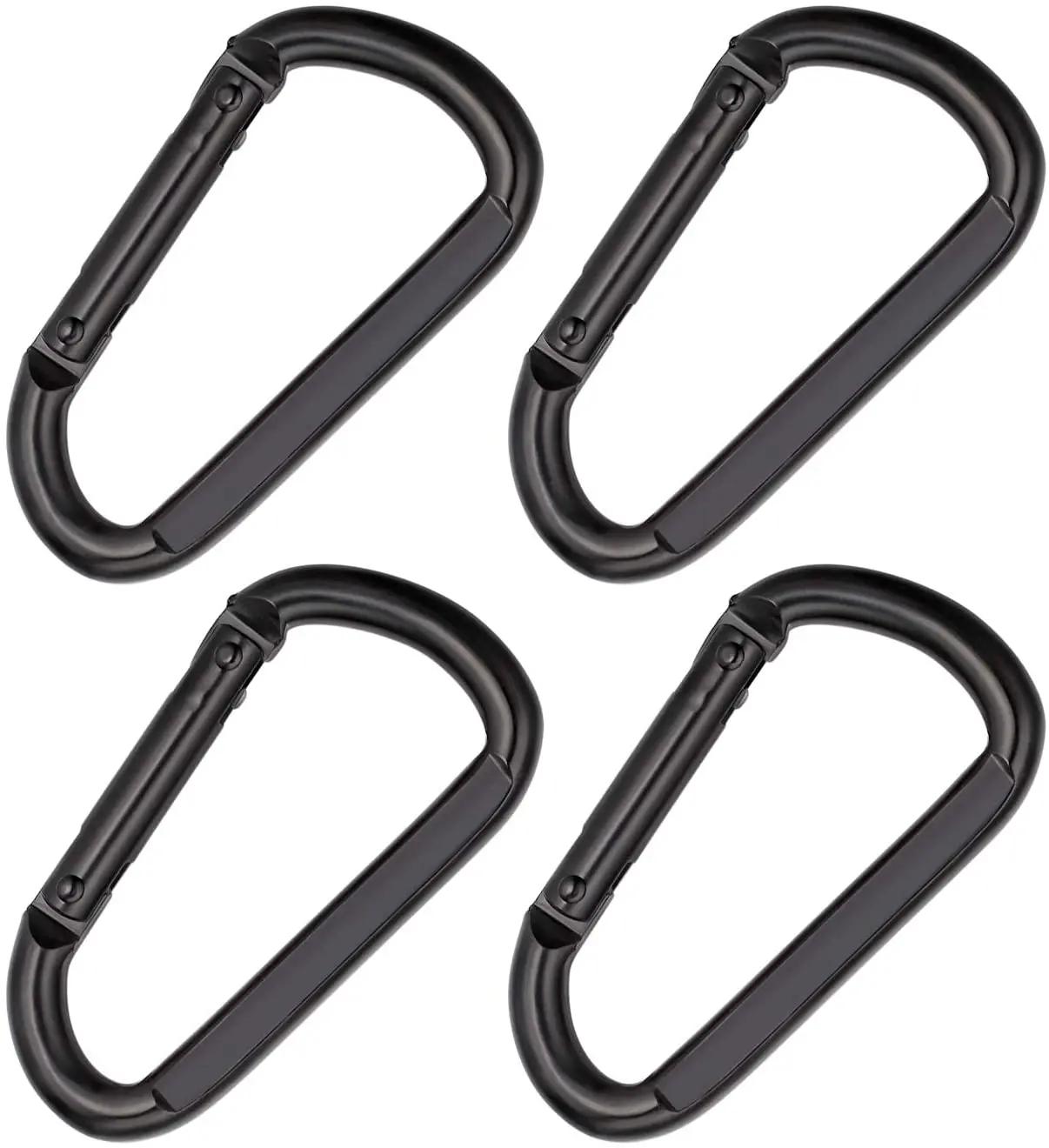 Small Carabiner Clip Keychain D Ring Caribeaner Clip  Key Clip Caribeener Multipurpose