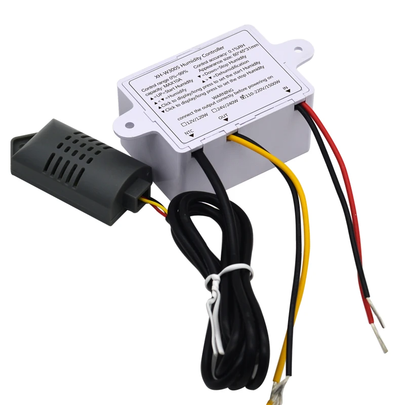 W3005 AC110-220V Led Digital Humidity Controller Hygrometer Constant Humidity Humidification and Dehumidification