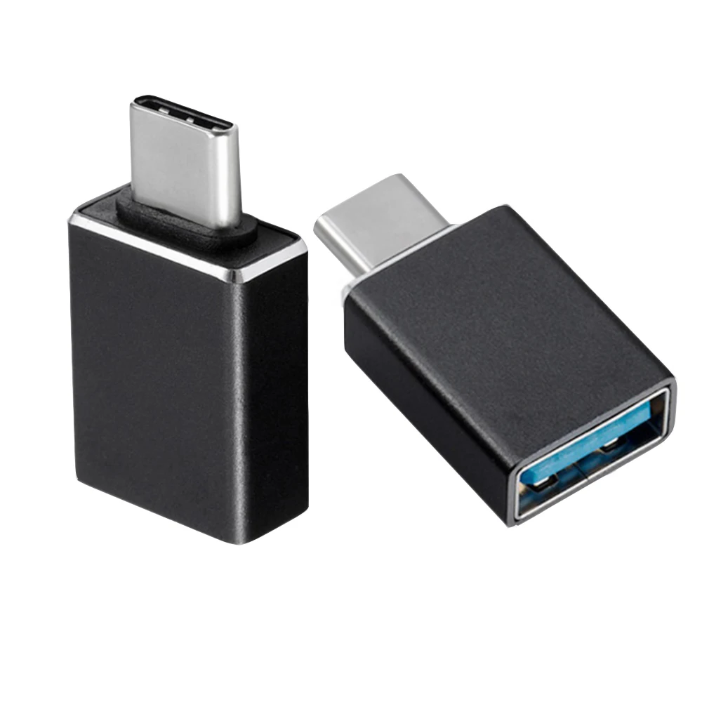 USB-C Male to USB 3.0 A Female OTG Adapter
