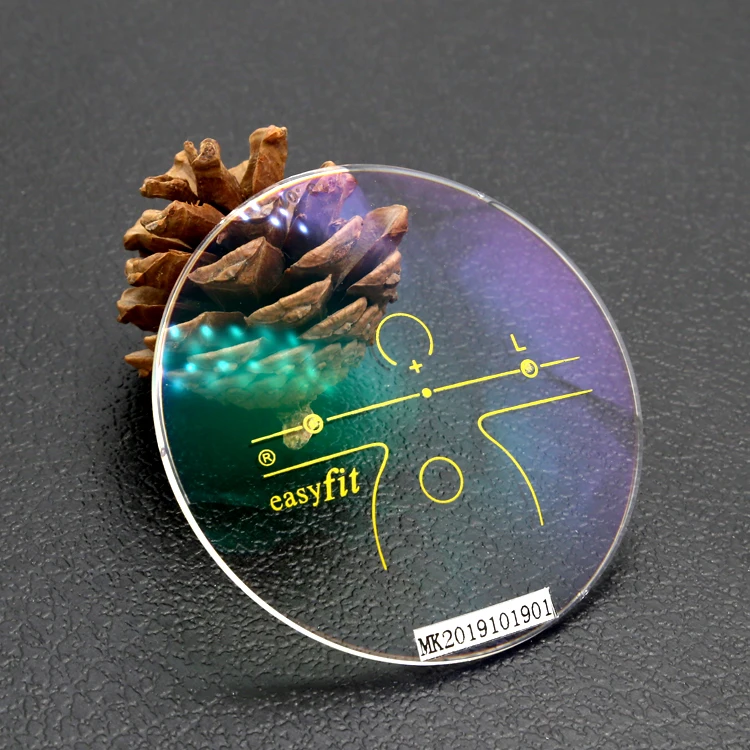 1.56 index  eyewear lenses UV400 PROGRESSIVE HMC LENS