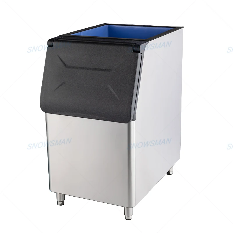 ETL Certificate commercial ice machine storage capacity 150kg ice bins use for kitchen/restaurant