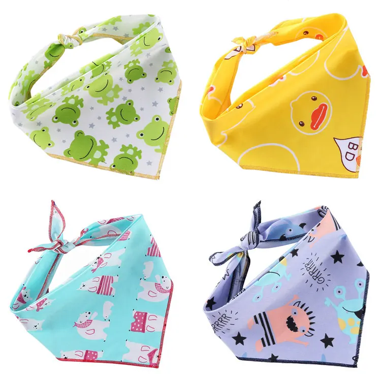 Manufacturer wholesale multi-design cute pattern triangle dog bandanas