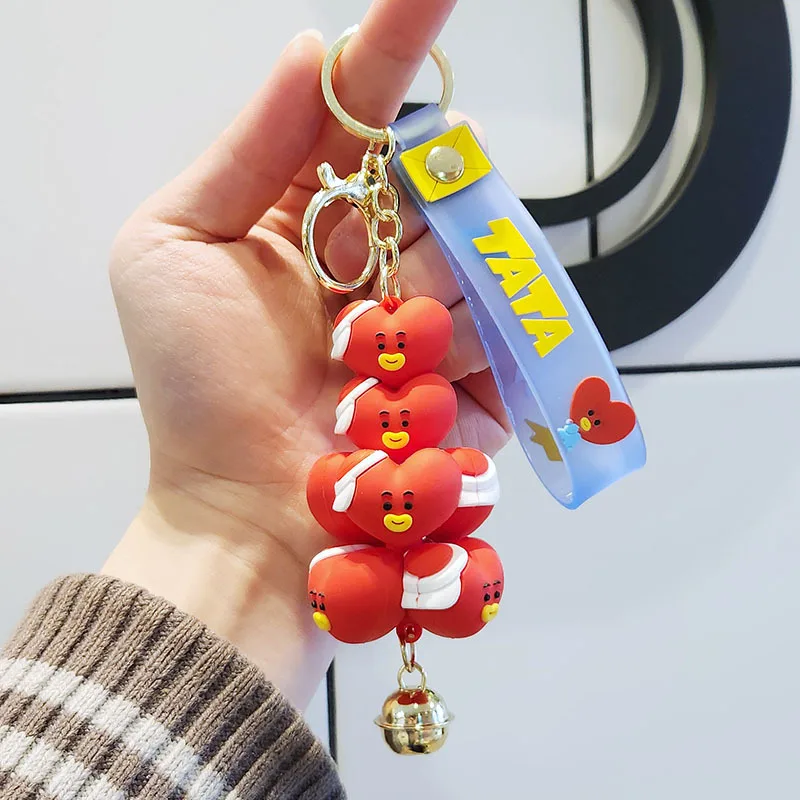 Лидер продаж Брелоки для ключей с персонажами Kpop модные звезды милые аниме-брелки подарки kpop-фанатов брелоки оптом