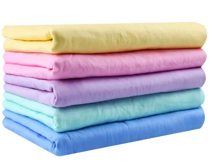 PVA Chamois towel For Cleaning Absorbent Cloth Washing To Dry Dot Embossed Rags Drying Wash Car Chamois Towels