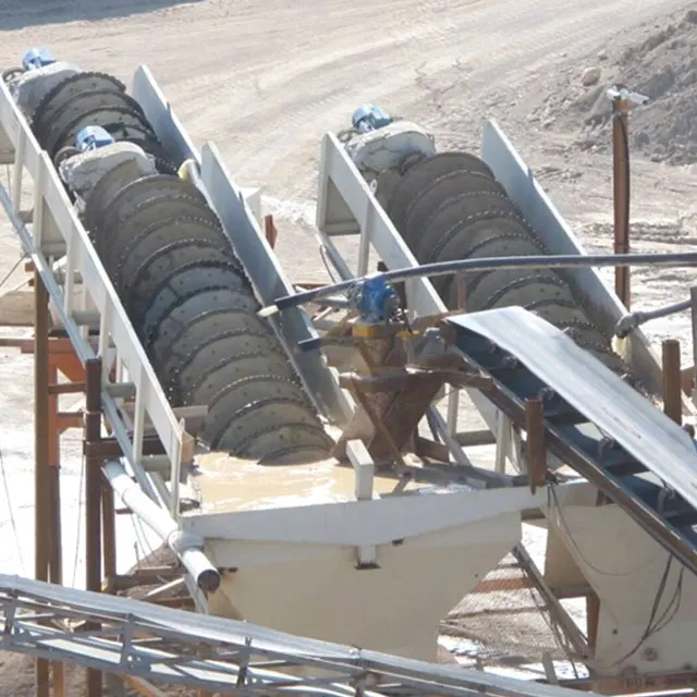 Высокое качество спиральная морская река желтый искусственный песок шайба стиральная машина производитель для продажи