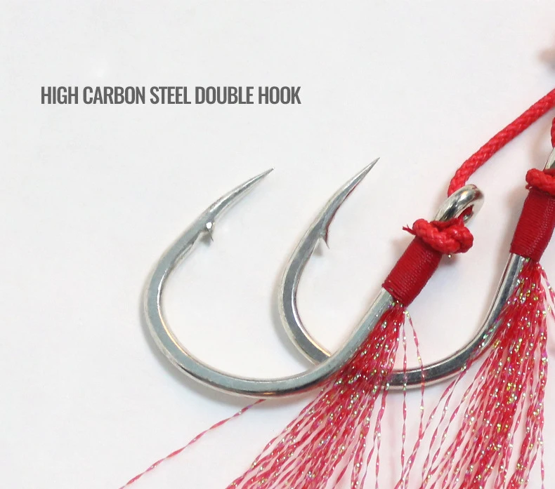 Wholesale bulk double Fishing hooks for various fishes and angling styles