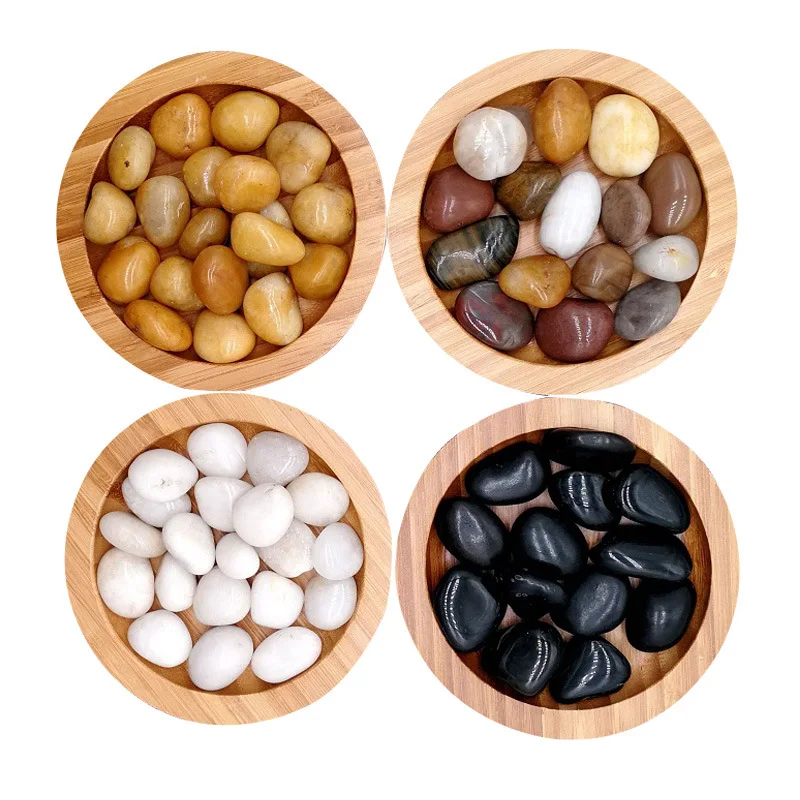 Cheap garden ground paving decorative natural river water wash stone pebble