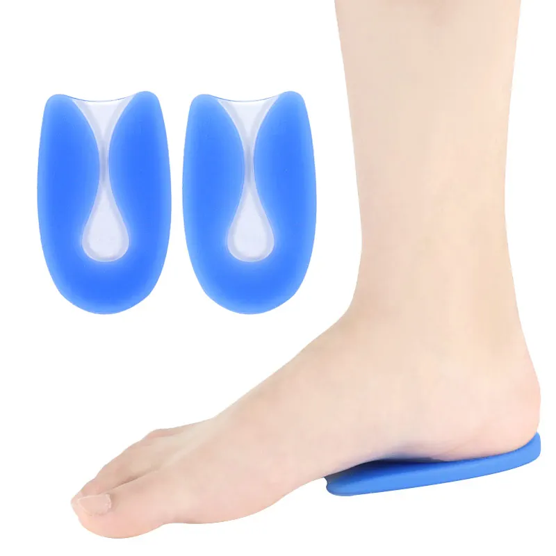 China Cheap insole gel inso secret height increase foot care pain relief adhesive cushions pads sole for high  gel heel cup