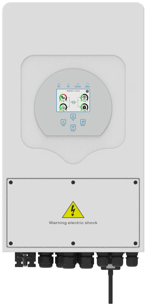Лидер продаж, гибридный солнечный инвертор бренда Deye мощностью 8 кВт, стандарт E.U. Для гибридных солнечных систем, мощность 3,6 кВт, 5 кВт, 7,6 кВт