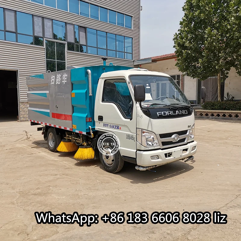 Уборочная машина Dongfeng для мойки и Подметания Дорог на 10 тонн Вакуумная уборочная дорожного покрытия продажи