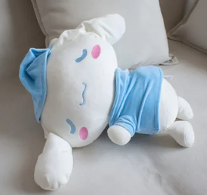 YIWU AULLAN High Quality Low Price Shopping Mall Doll Machine Pure White Plush Sleeping Cinnamoroll Melody Doll