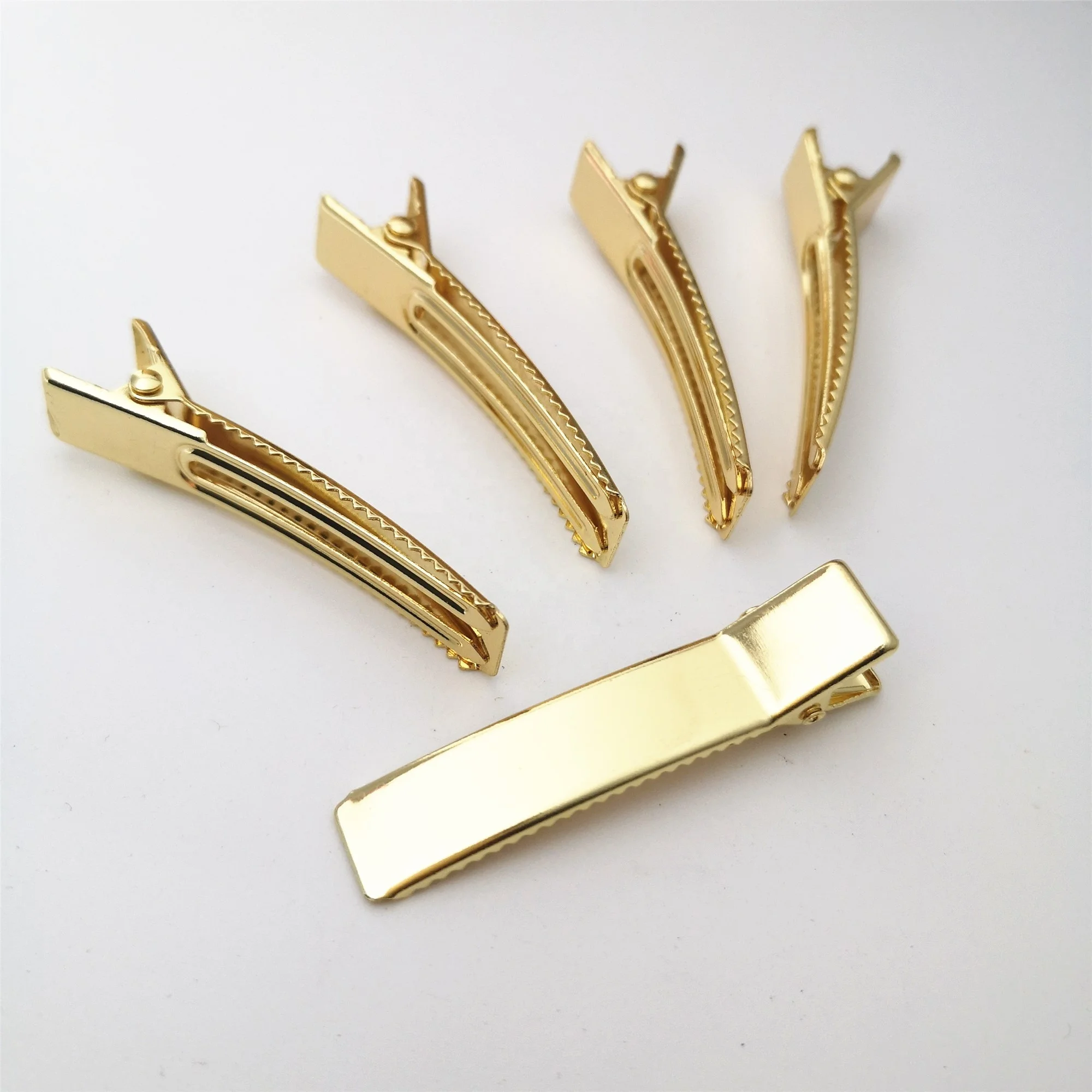 Children 1.929 Inch Long Hair Clips 4.8CM Stainless Steel Duckbill Hairpin Hair Clip Accessories