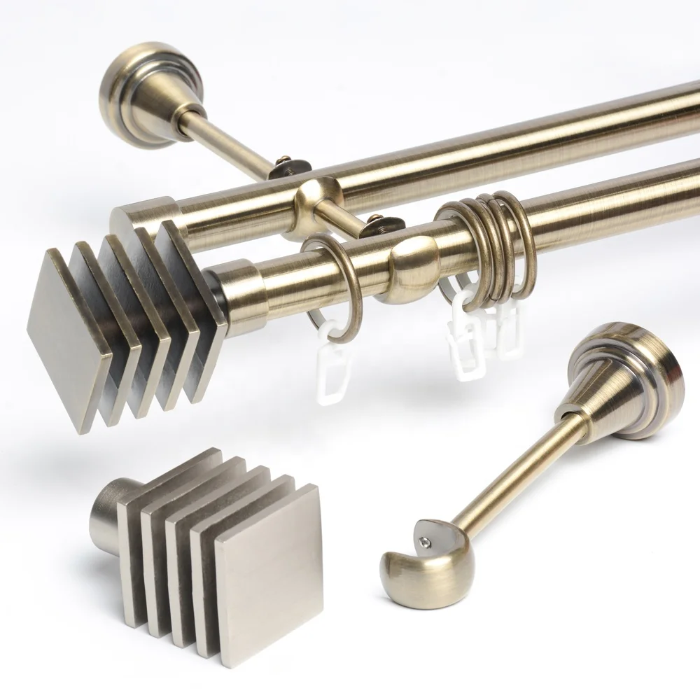Stardeco выдвижной карниз для штор высококачественные металлические аксессуары низкая цена наборы набор роскошных карнизов