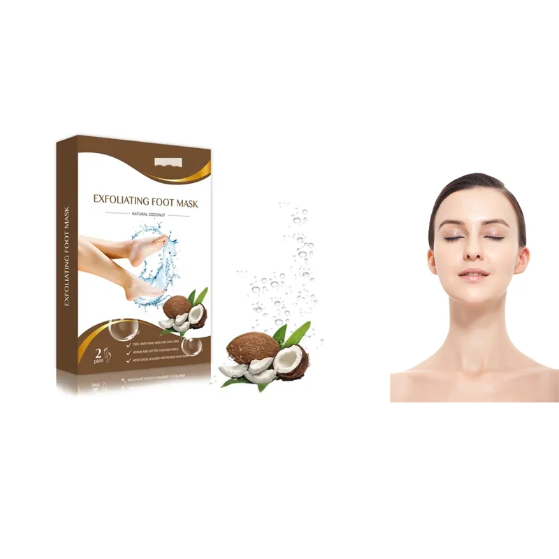 2023 OEM Foot Peel Mask Peeling Away Calluses  Custom Private Label Foot Mask Foot Skin Care