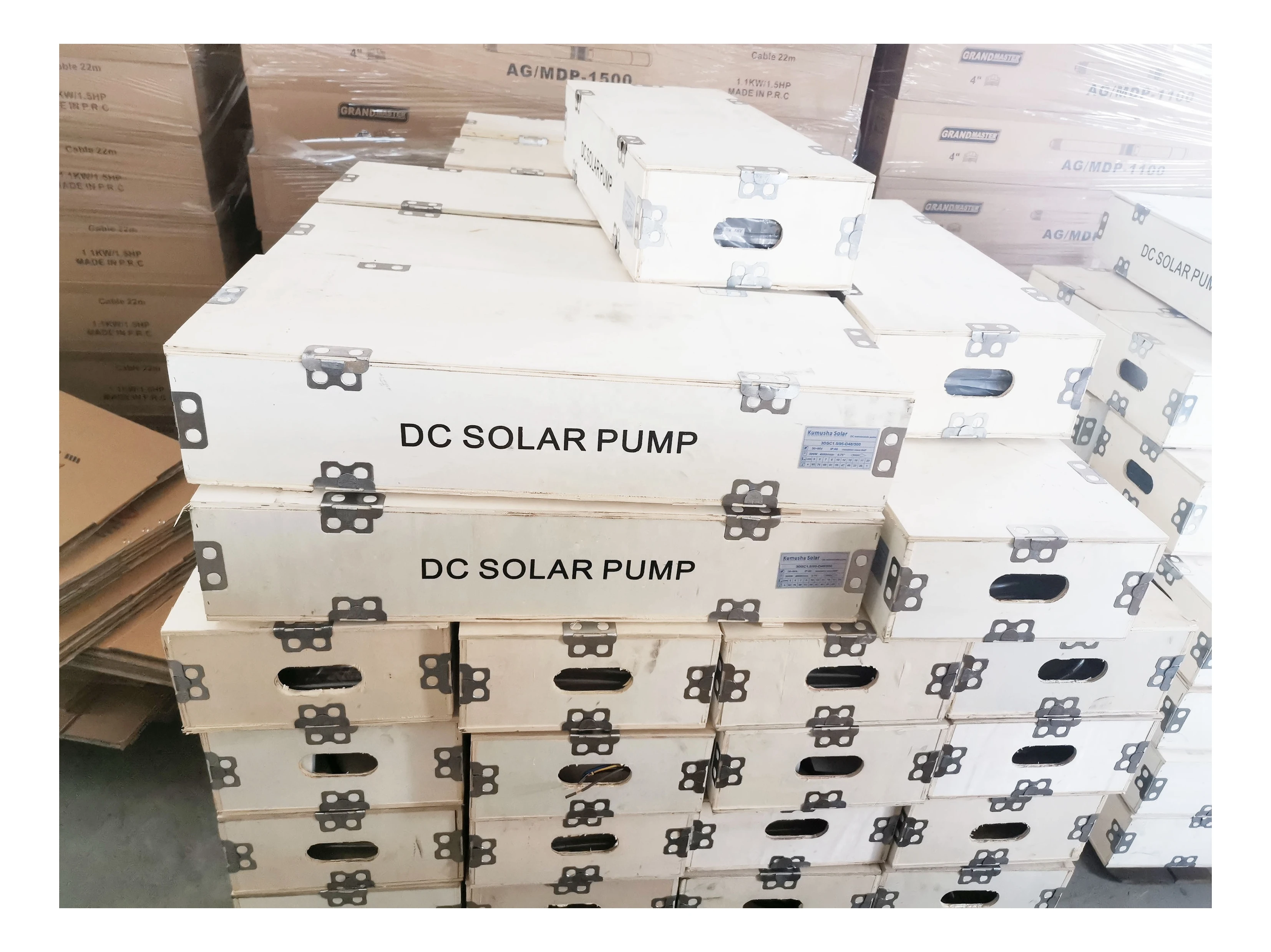 4 Inch 1500W 135M Stainless Steel Deep Well Submersible Solar Borehole Water Pump System with solar panel