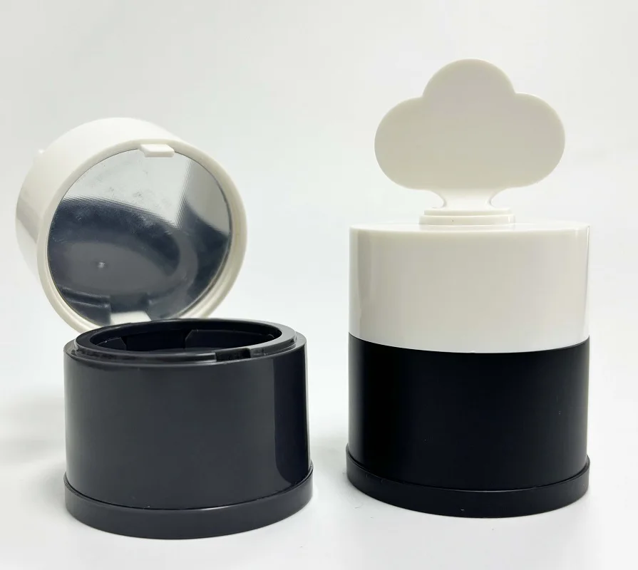 Empty Plastic High Quality Jar For Hairline Powder Hair Shadow Powder concealer powder cushion bottle