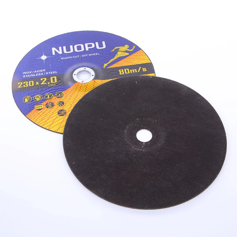 Hpe Abrasive Cut Off Wheels Diamond Saw Cutting Blade Diamond Powder+alloy Steel Metal Discos 9 Inch Industrial 1.0-3.0mm 500pcs