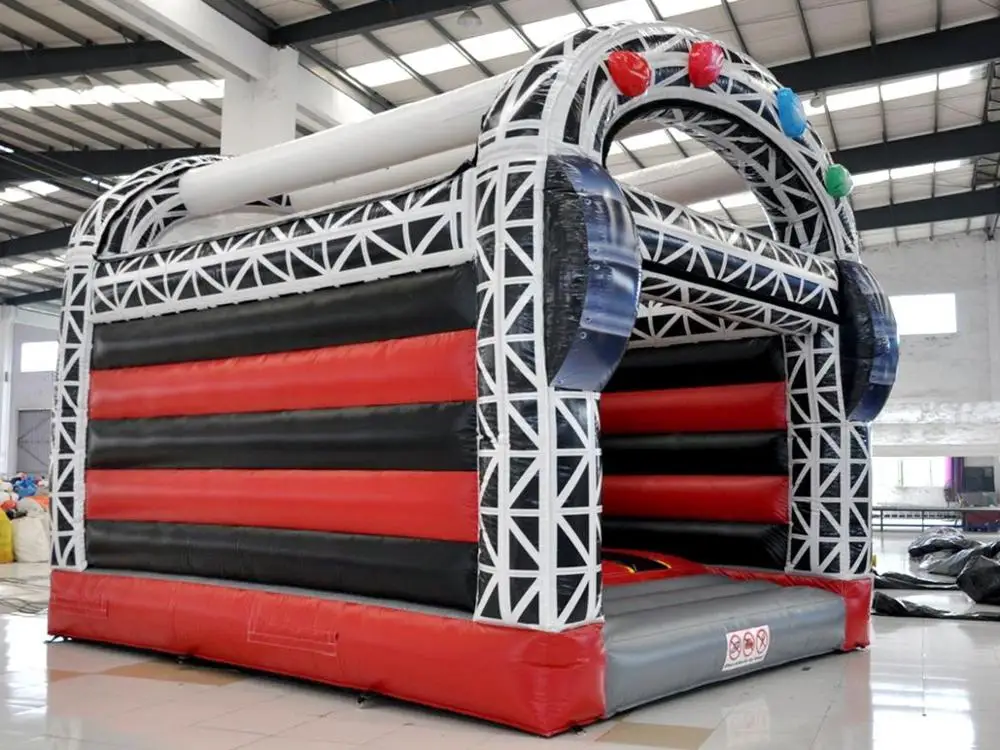 
Factory wholesale price Kids N adults party inflatable disco dome bouncy castle for sale 