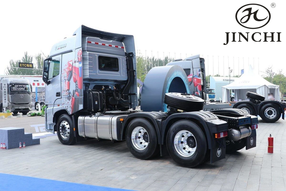 Foton Auman EST Heavy Duty Truck 6x4 4X2 6X2 Logistics Transportation Tractor Flatbed Truck With Diesel Cummins Engine china