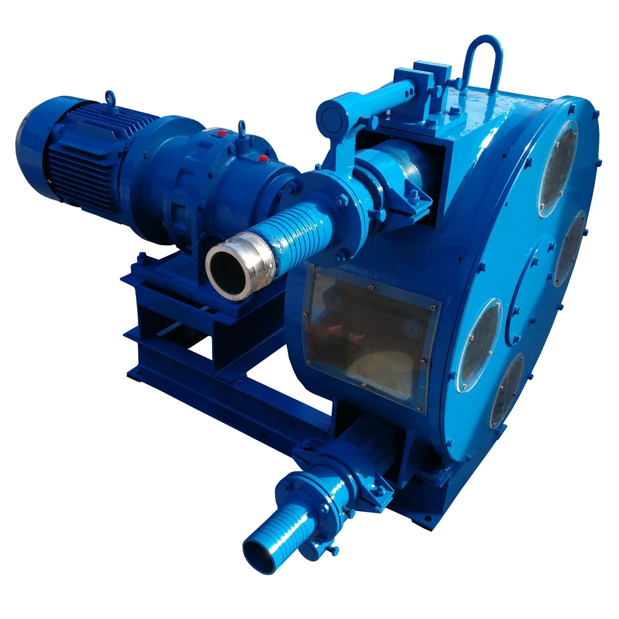 juice liquids conveying rubber continues pumping machine small size materials Peristaltic Industrial Hose Pump