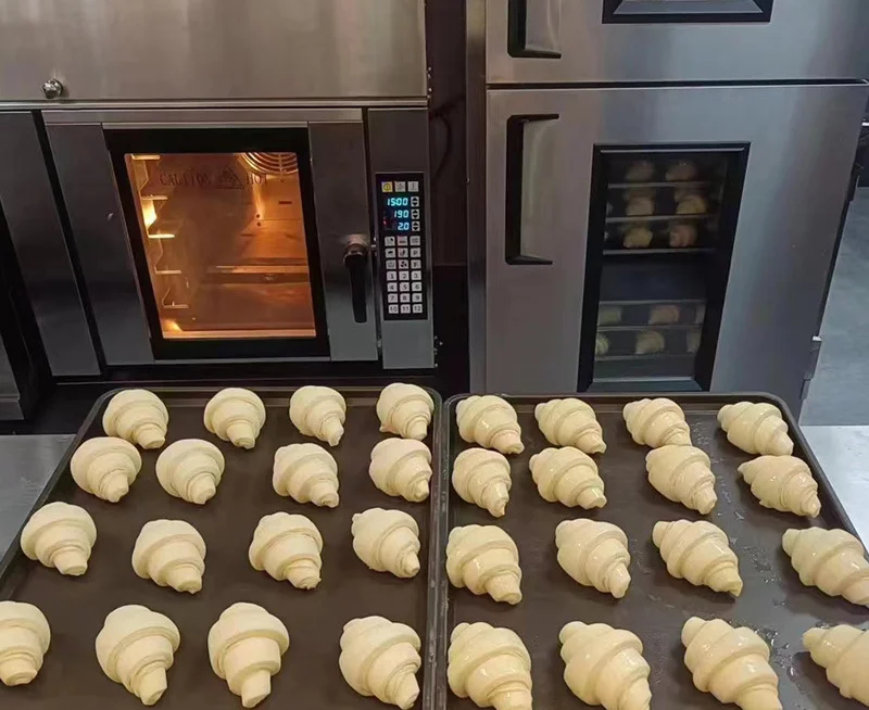 Commercial mini croissant full automatic bakery croissant making machine
