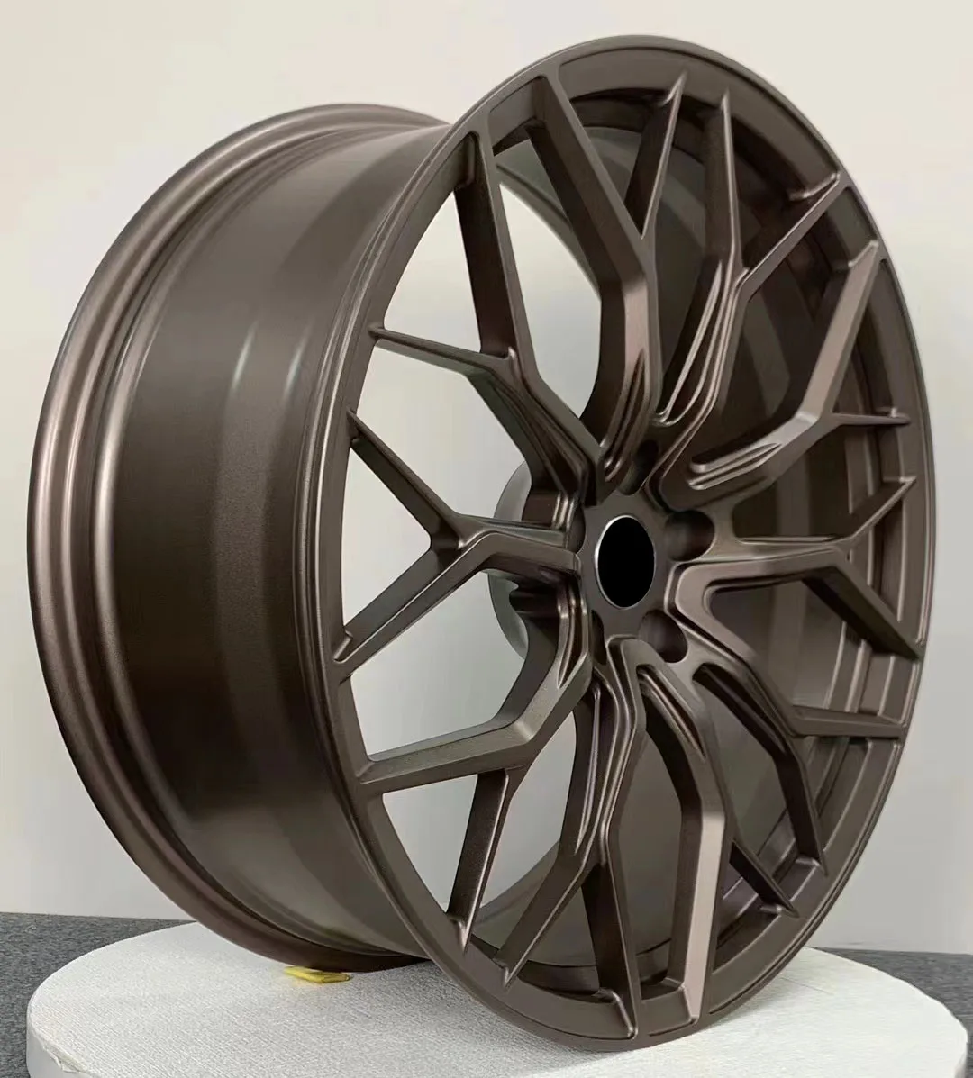 Sliver+Bronze Custom Replacement Rims 18 To 20 Inch 5X120 Monoblock Alloy Wheel Rims For Bmw X5 F15 G20 F30 E90 E30 All Series
