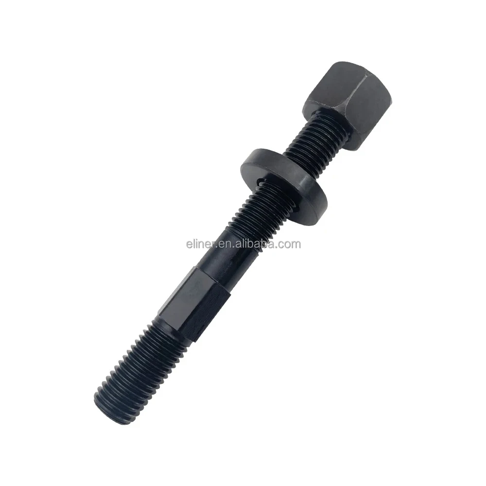 Double End Thread Stud Bolt Screw Rod Tight Adjustable Push screws bolts 8mm Exhaust Manifold Flange Studs Dirt Bike Motocross
