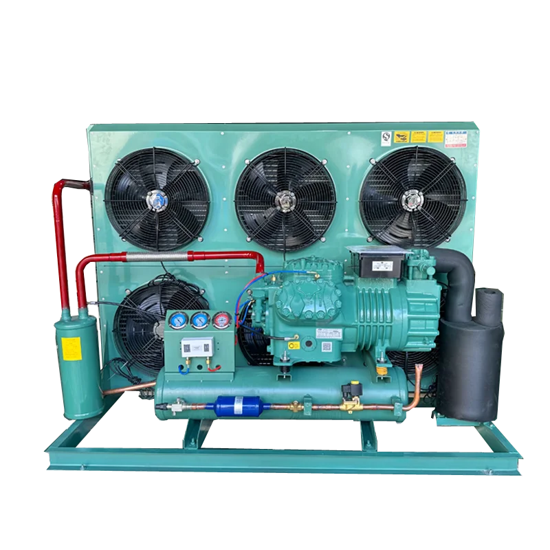 high quality 25 hp 30 hp 35hp cold room bitzer compressor refrigeration condensing unit Suitable for refrigeration scenarios