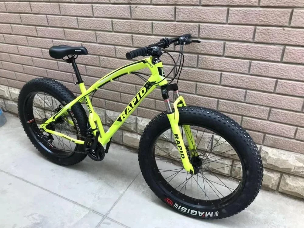 Хороший поставщик, 26-дюймовые стальные рамы, импортные велосипеды из Китая, 26x4,0, толстые шины, горный велосипед