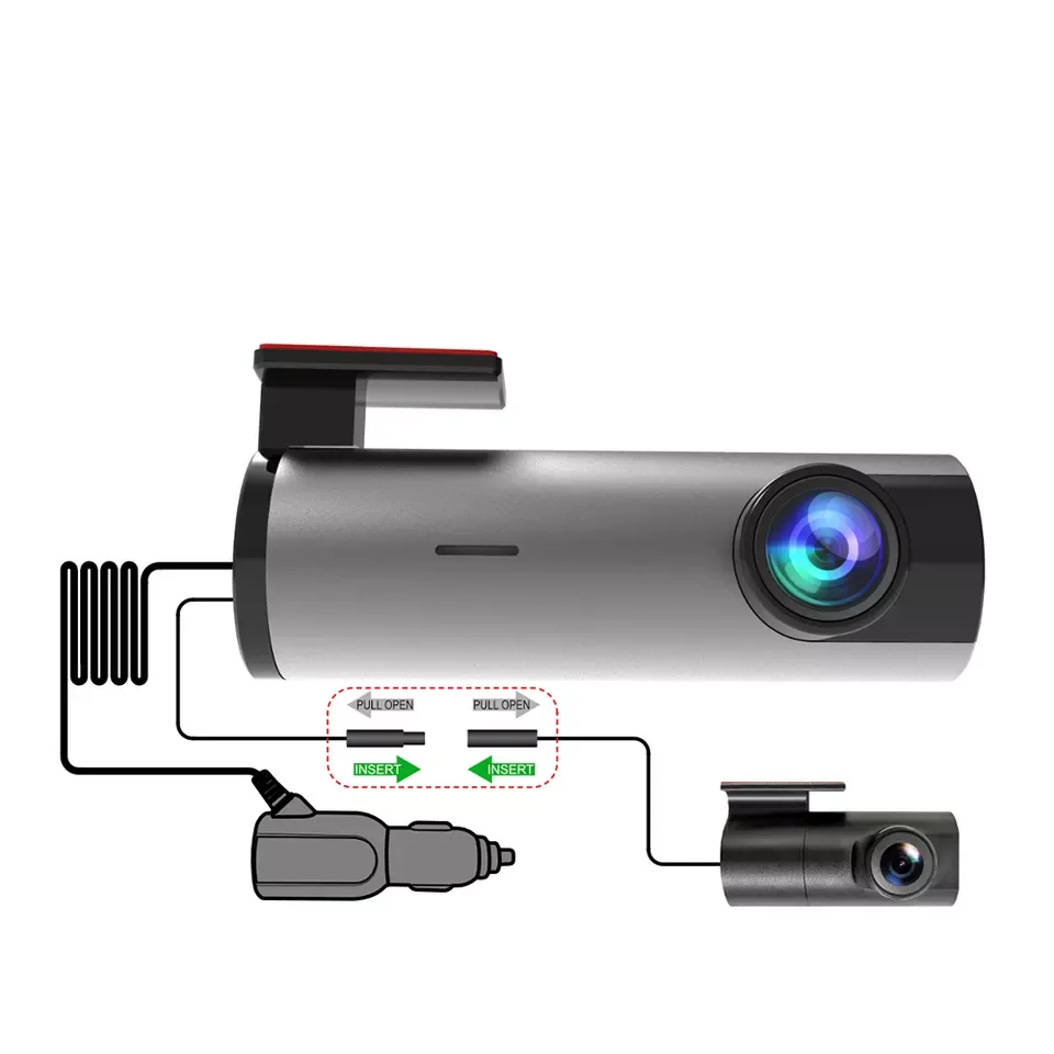 170 Degree Dash Cam WIFI DVR Dash Camera Car GPS DVR Car Recorder 1080P Night Version Recorder With gravity sensor