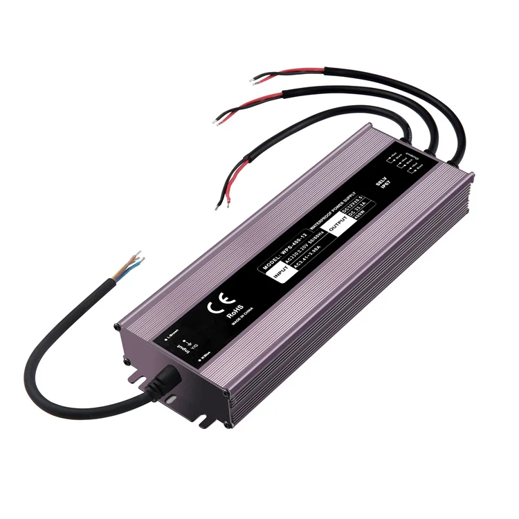 12V Fully Encapsulated 400W 16.67A LED Driver  IP67 CCTV Camera Waterproof switching Power Supply