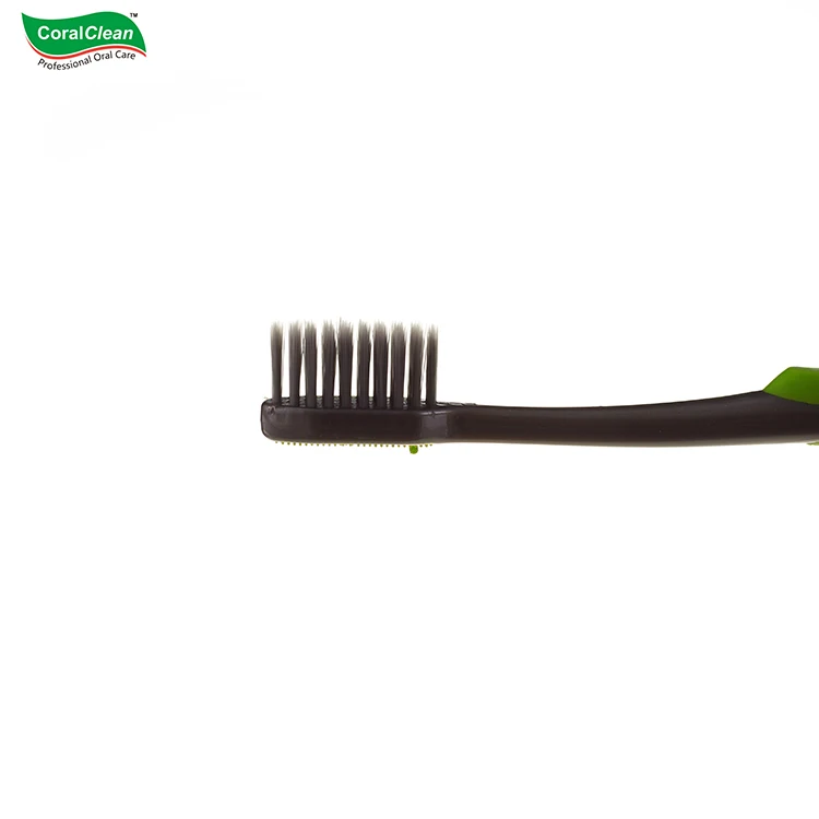 Enfresh Customized Oral Care Ultra Soft Charcoal Bristles Adult Toothbrush 2 Piece Pack