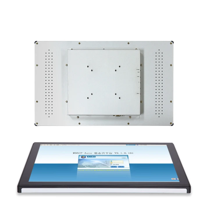 surface IP65 waterproof Flat Screen PCAP touch Embedded open frame LCD Monitor 10.1 10.4 12 15 17 19 15.6 18.5 21.5 23.6 24 inch