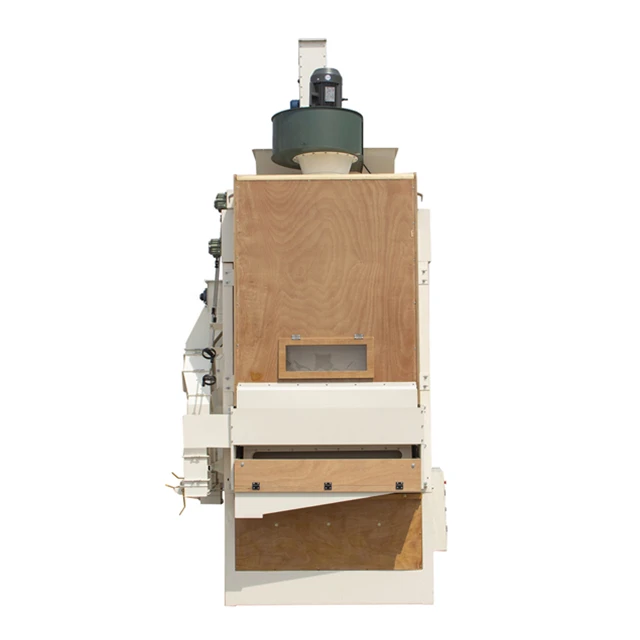 Grain Cleaning Machine Paddy Rice Mustard Black Pepper Flax Seed Air Screen Cleaner